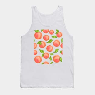 Peach Pattern Tank Top